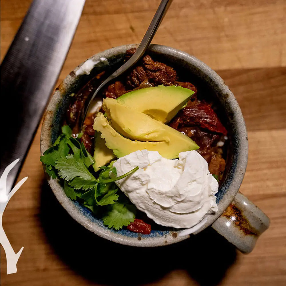 Venison Chili Con Carne - TRAVOCA