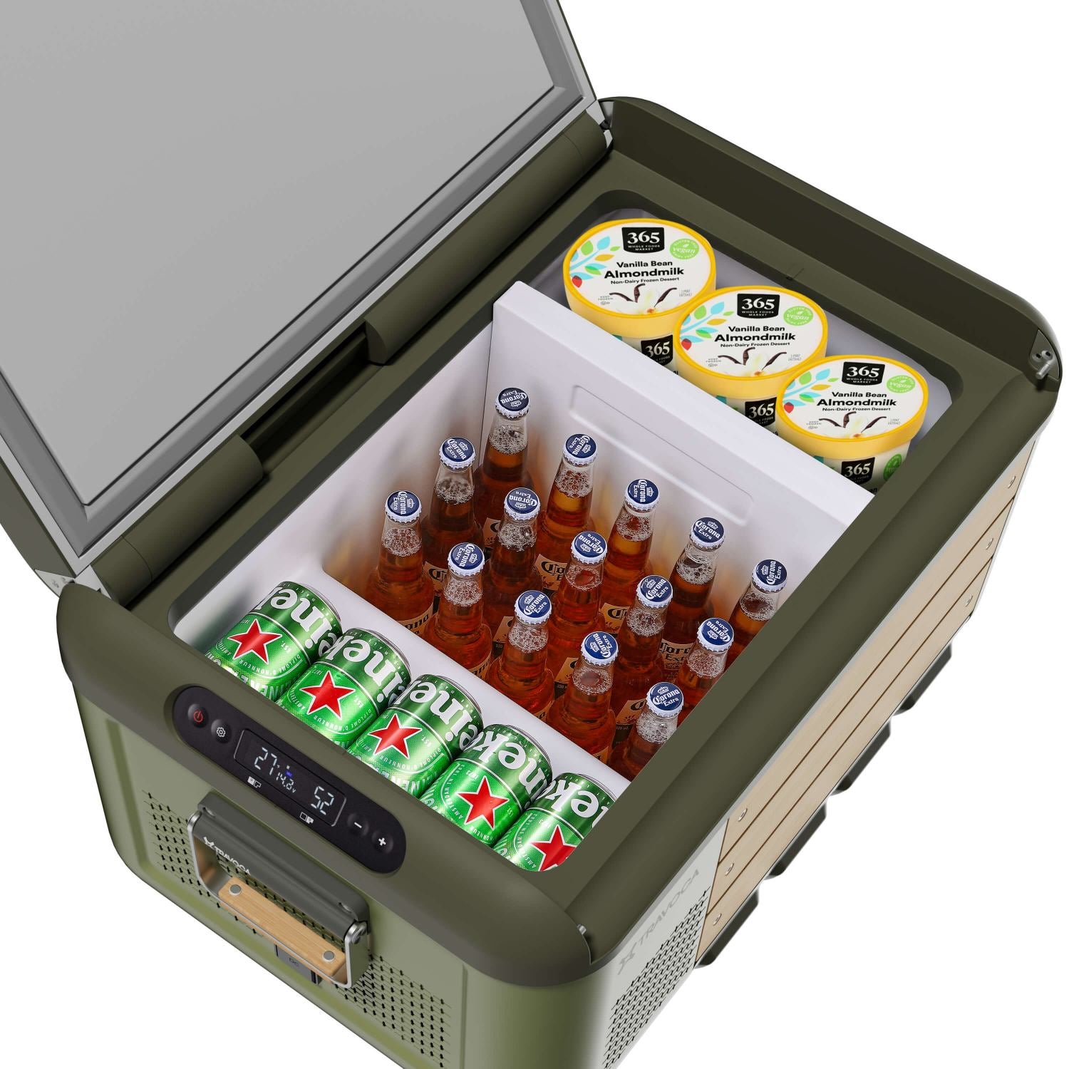 ヨーレオサドル Rigel 45 Dual Zone eCooler | 45L App-Controlled Travel Fridge