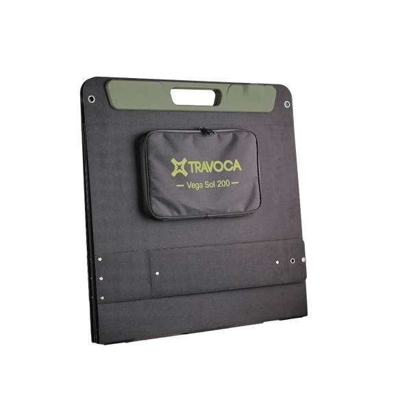 Vega Sol 200 Solar Panel | Foldable, Portable Charging Power | Travoca